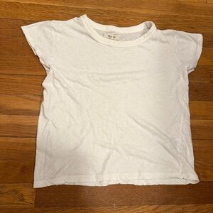 Madewell White Short Sleeve Tee